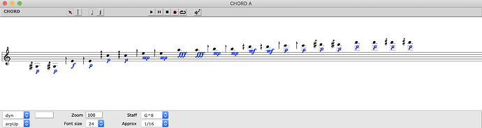 chord A