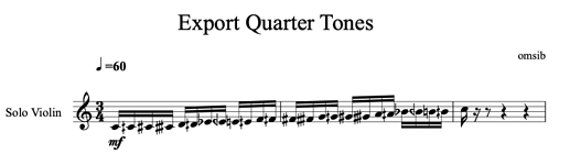 Quarter-tones